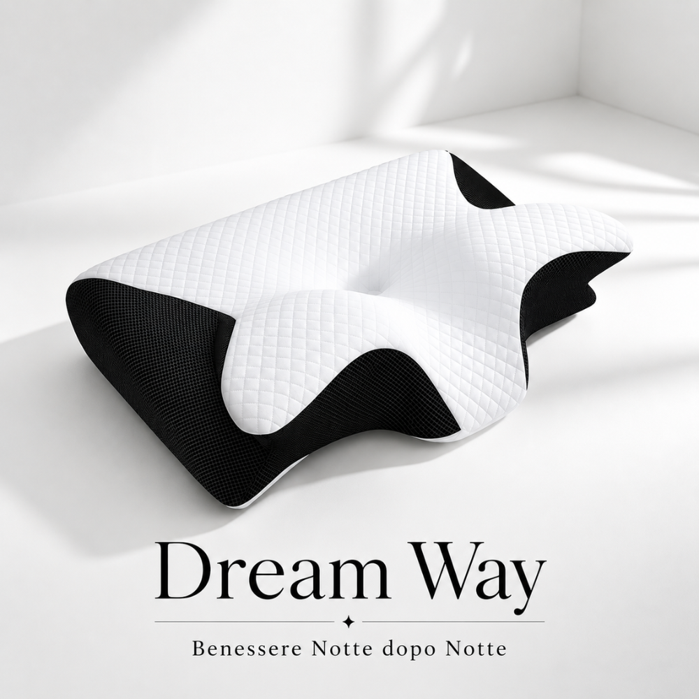 Cuscino Ergonomico per Cervicale in Memory Foam