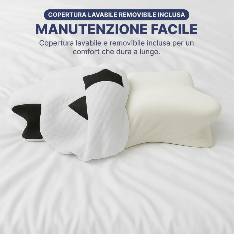 Cuscino Ergonomico per Cervicale in Memory Foam